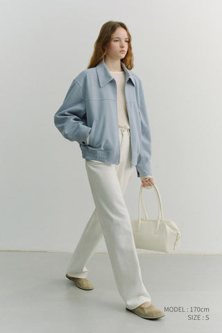 ESSENTIAL STRAIGHT FULL LENGTH JEANS OFF WHITE