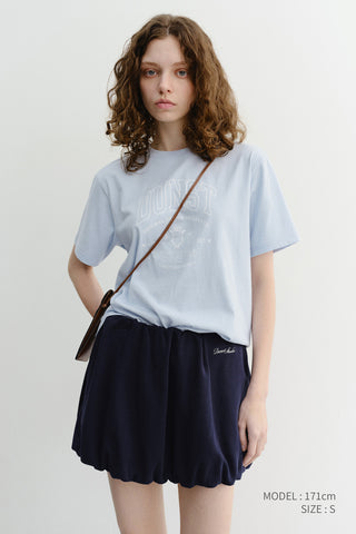 UNISEX CUPID ARCH LOGO T-SHIRT SOFT BLUE
