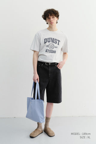 UNISEX CLASSIC LOGO T-SHIRT LIGHT MELANGE GREY