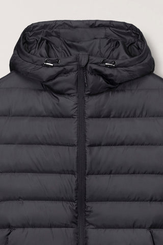 UNISEX LIGHT GOOSE DOWN JACKET BLACK