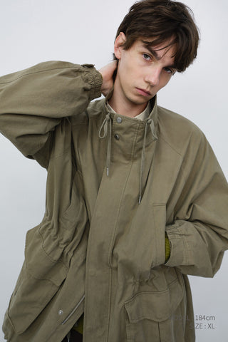 UNISEX MODERN FIELD JACKET SOFT KHAKI