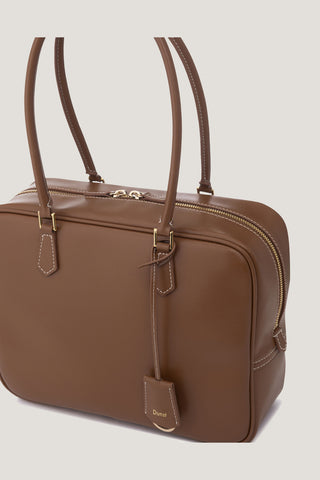CLASSIC 28 LEATHER BAG TAN