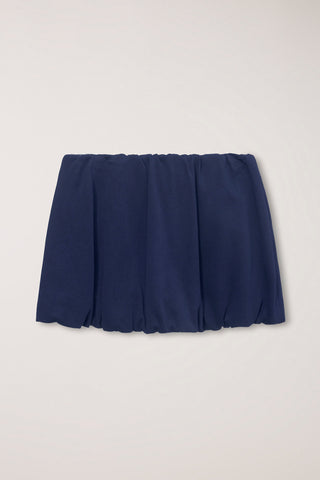 MINI VOLUMED SKIRT NAVY