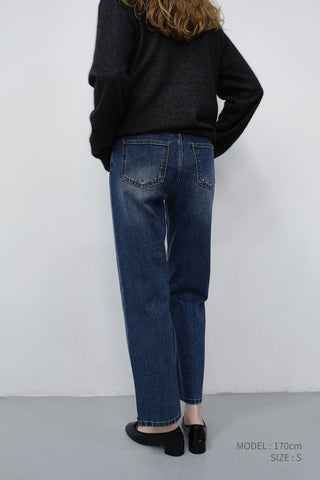 SLICK CIGARETTE JEANS CLASSIC BLUE