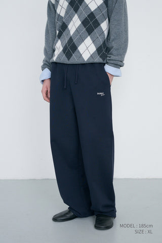 UNISEX STRAIGHT SWEATPANTS FRENCH NAVY