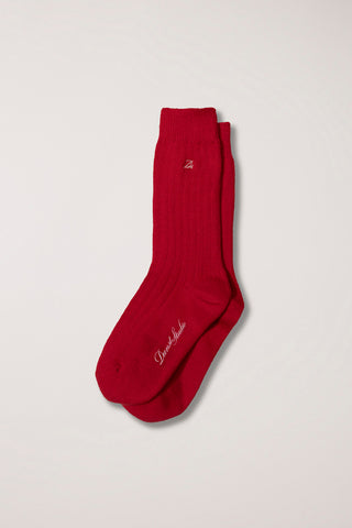 CLASSIC LOGO SOCKS RED