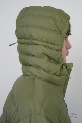 UNISEX LIGHT GOOSE DOWN JACKET OLIVE