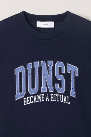 UNISEX VINTAGE ARCH LOGO T-SHIRT FRENCH NAVY