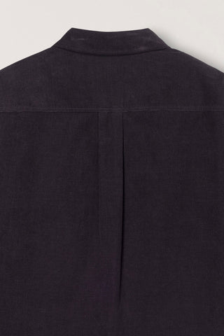 UNISEX CORDUROY SHIRT DARK BROWN