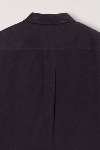 UNISEX CORDUROY SHIRT DARK BROWN