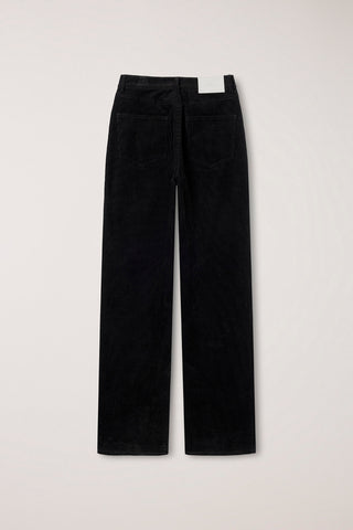 CORDUROY JEANS BLACK