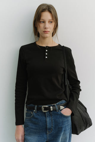 MODERN WESTERN BELT BLACK