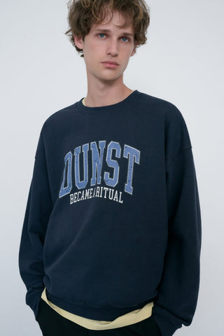 UNISEX ARCH LOGO SWEATSHIRT FRENCH NAVY