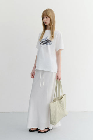 STRIPE EASY SHOPPER OLIVE STRIPE