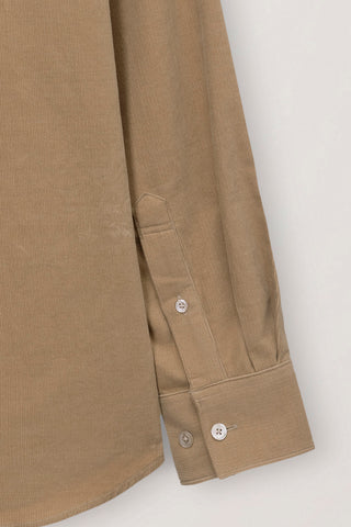 UNISEX CORDUROY SHIRT BEIGE