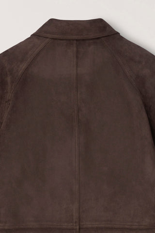UNISEX LILY ALTER-SUEDE HALF JACKET ETOUPE KHAKI