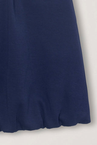 MINI VOLUMED SKIRT NAVY