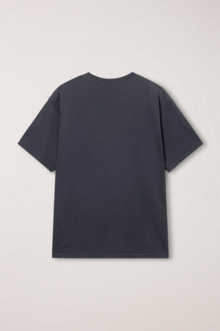UNISEX GARMENT DYED T-SHIRT CHARCOAL GREY