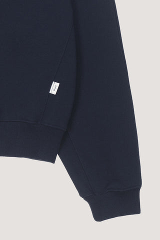 UNISEX DUNST LOGO CREASE SWEATSHIRT FRENCH NAVY
