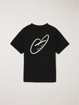 UNISEX HEART D LOGO T-SHIRT BLACK