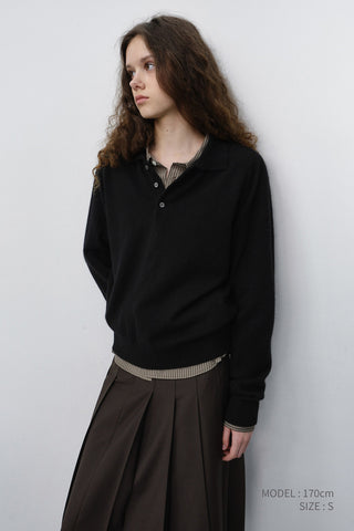 UNISEX INFORMAL SHIRT BROWN STRIPE
