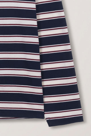 UNISEX STRIPED T-SHIRT NAVY STRIPE