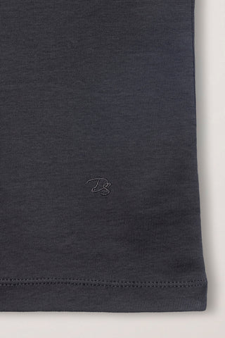 ESSENTIAL SLEEVELESS TOP CHARCOAL GREY