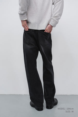 REGULAR JEANS BLACK