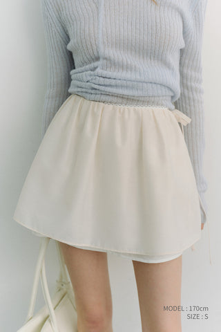LAYERED VOLUME SKIRT CREAM