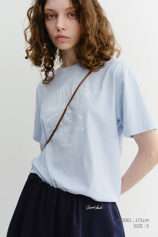 UNISEX CUPID ARCH LOGO T-SHIRT SOFT BLUE