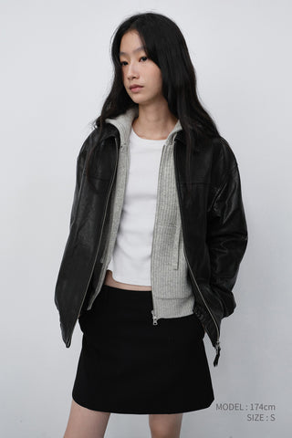 MINI SKIRT BLACK