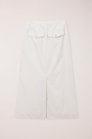 A-LINE MAXI SKIRT IVORY
