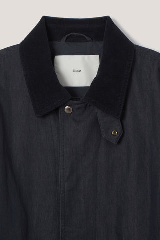 UNISEX COTTON CHORE JACKET INDIGO NAVY