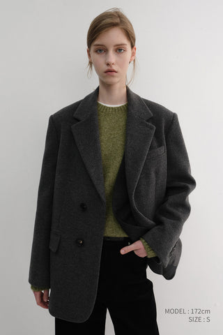 UNISEX SHAGGY DOG SWEATER OLIVE