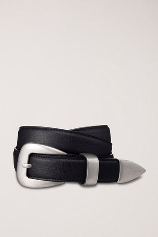 MODERN WESTERN BELT BLACK