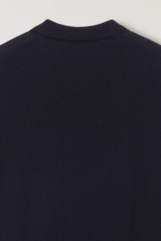 UNISEX COLLARED SWEATER BLACK