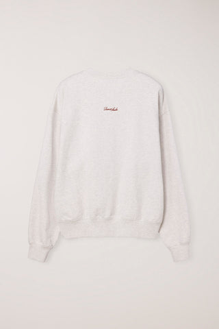 UNISEX PUPPY SWEATSHIRT OATMEAL MELANGE