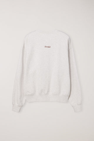 UNISEX PUPPY SWEATSHIRT OATMEAL MELANGE