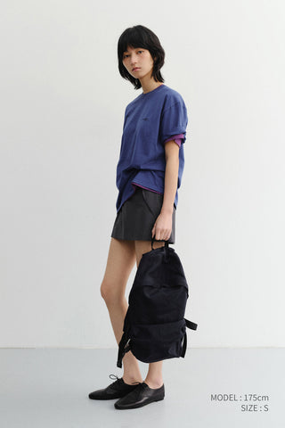 UNISEX GARMENT DYED T-SHIRT BLUE