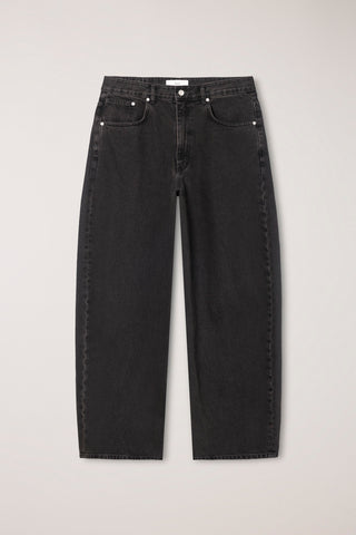 RELAXED CURVED JEANS MUD