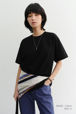 UNISEX ESSENTIAL LOOSE T-SHIRT BLACK
