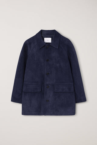 UNISEX LILY ALTER-SUEDE HALF JACKET BLUE NAVY