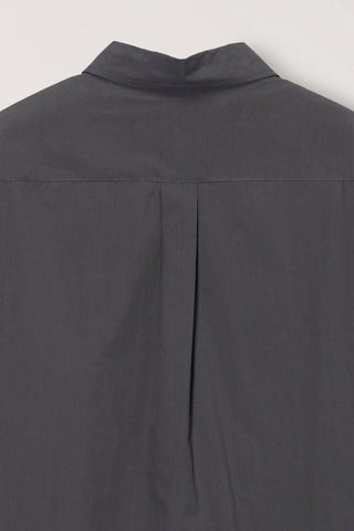UNISEX REFINED COTTON SHIRT MUSHROOM