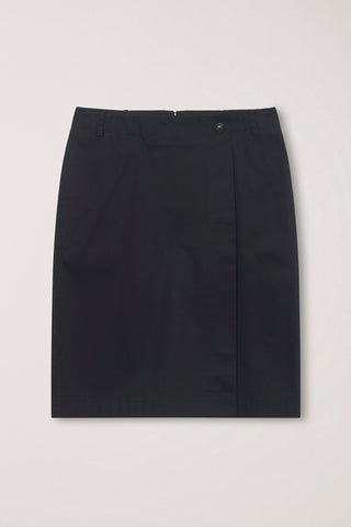 90S MIDI SKIRT BLACK