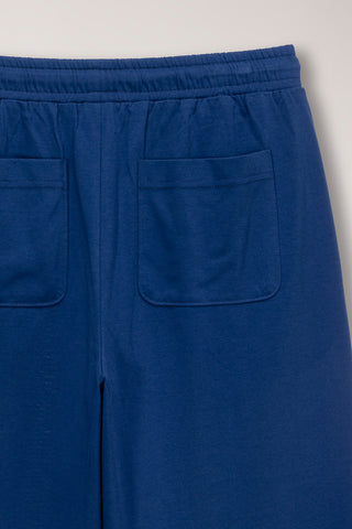 SUMMER WIDE JOGGER PANTS BLUE