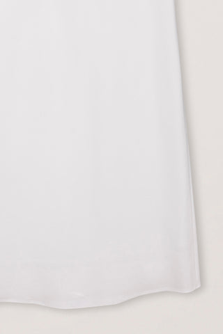 LINEN MAXI SKIRT WHITE