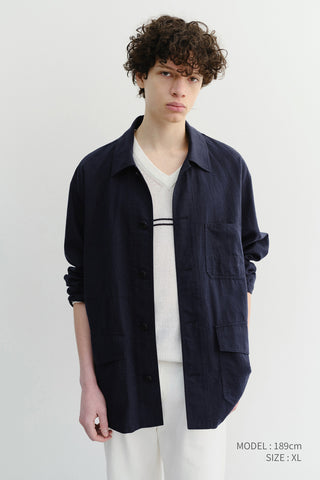 UNISEX CHORE JACKET NAVY