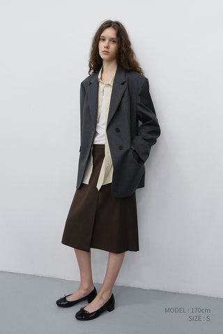 UNISEX REFINED COTTON SHIRT BUTTER