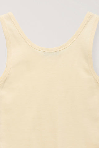 ESSENTIAL SLEEVELESS TOP BUTTER