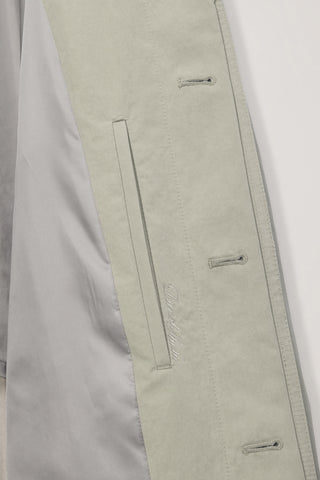 UNISEX REFINED MAC COAT KHAKI